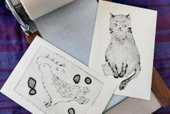 はがきサイズの版画教室～小さな版から広がる世界～